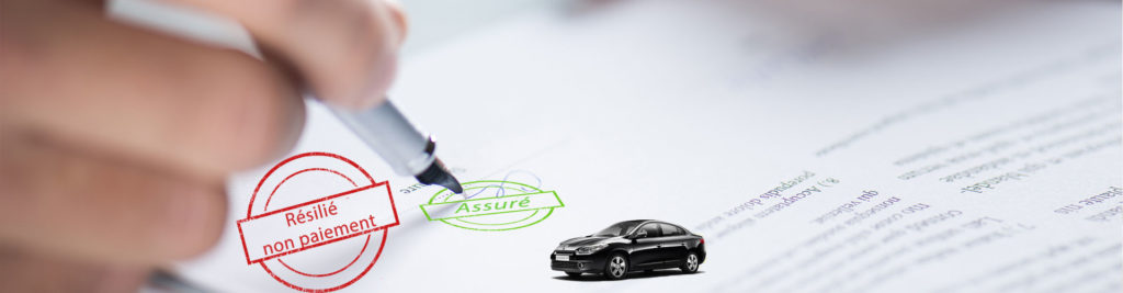 assurance auto resilie non paiement